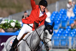 Tears of triumph as Usa wins Bank of America team jumping title on home turf in Tryon