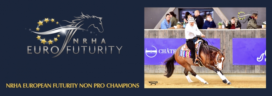 It’s A Win for Spain as Nogue Puig and Simple The Best 66 Claim the NRHA European Non Pro Futurity Championship