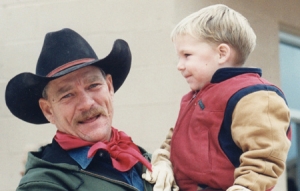 John and Clayton Tolbert in 1995