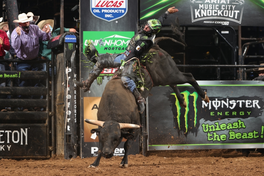Reigning World Champion Jose Vitor Leme Makes Further PBR History in Nashville, Setting New League Record for Most 90-Point Rides in a Season with Round 1 Win