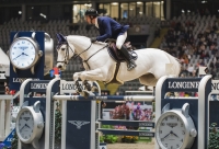 Bryan Balsiger & Clouzot de Lassus, win the Longines FEI Jumping World Cup™ Oslo, Norway