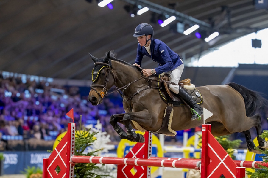Rhys Williams (IRL) riding K-Little Hero D’18 winners of the FEI Jumping Ponies’ Trophy Final 2019, Mechelen (BEL)